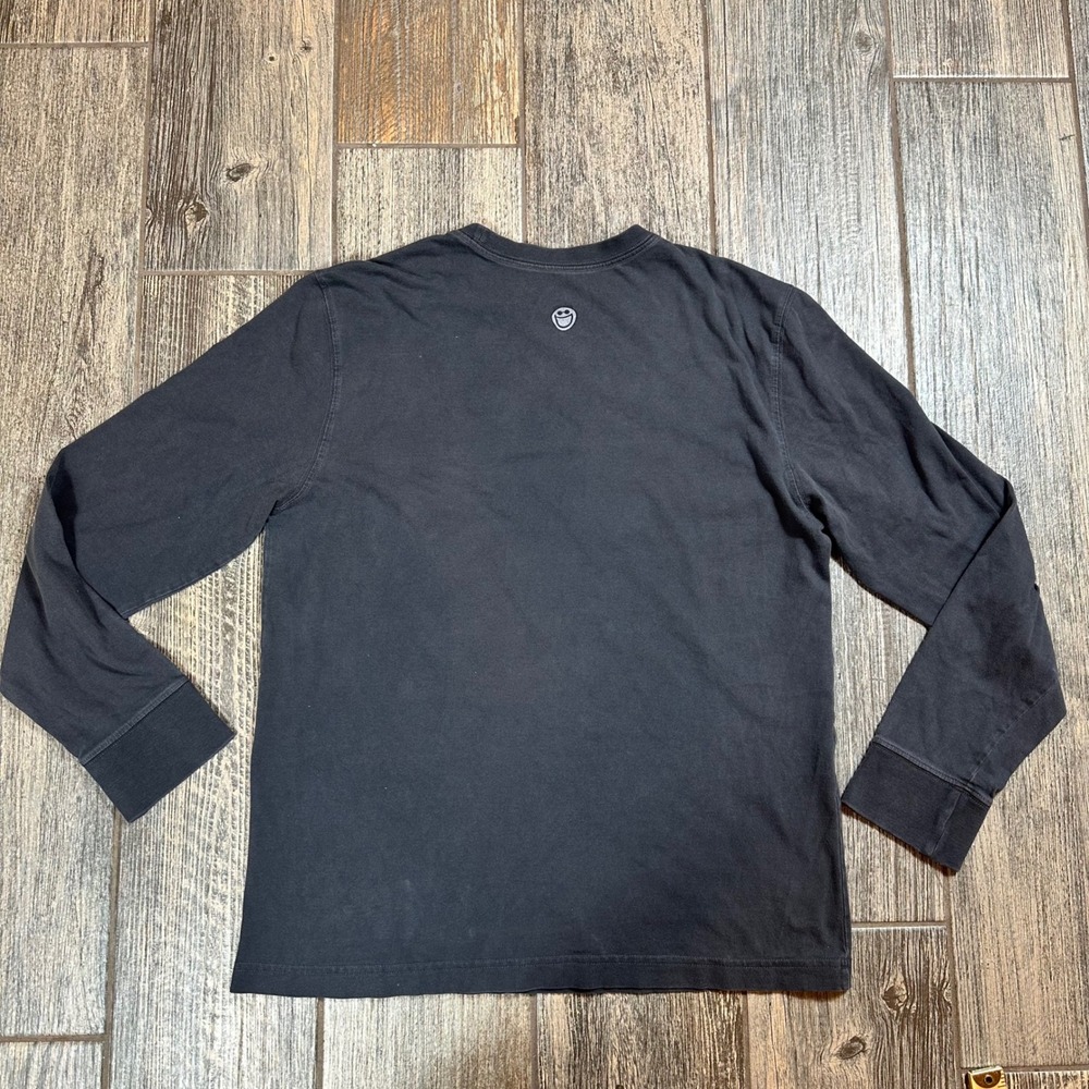 Life is Good Fright On Bat Graphic‎ Long Sleeve T Shirt Mens Medium - Picture 10 of 11